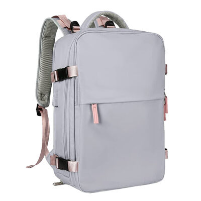 Womens Carry On Travel Backpack Shoe Compartment Laptop Bag Water Resistant