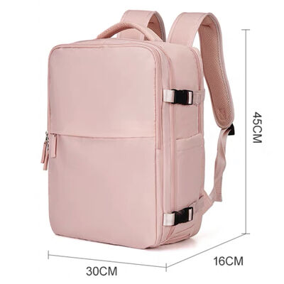 Womens Carry On Travel Backpack Shoe Compartment Laptop Bag Water Resistant