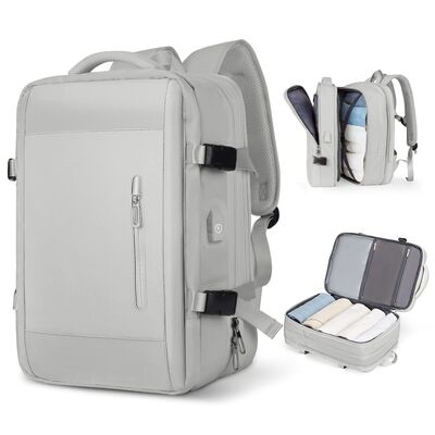 Expandable Custom Travel Backpack Suitcase Style Laptop Carry On Luggage Bag