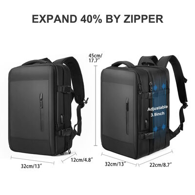 Expandable Custom Travel Backpack Suitcase Style Laptop Carry On Luggage Bag