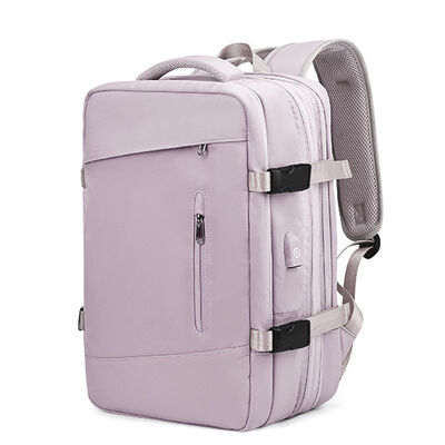 Expandable Flight Approved Custom Travel Backpack Carry On Luggage Bag 33L