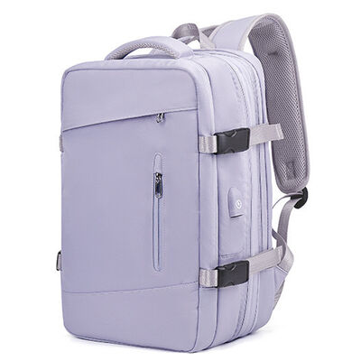 Expandable Flight Approved Custom Travel Backpack Carry On Luggage Bag 33L