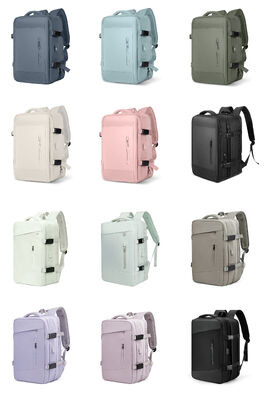Expandable Flight Approved Custom Travel Backpack Carry On Luggage Bag 33L