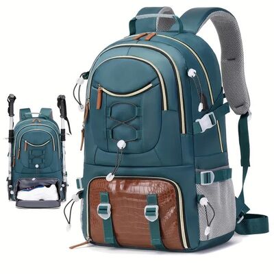 Outdoor Travel Daypack Shoe Compartment Hiking Bag 36L Water Resistant