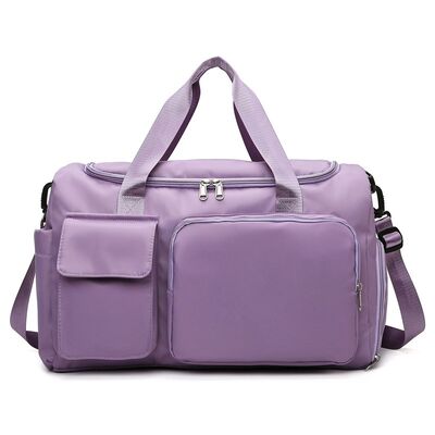 Wet Dry Gym Bag Multi Pocket 33L Water Resistant Outdoor Travel