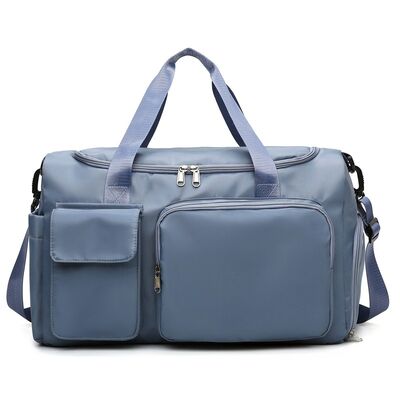 Wet Dry Gym Bag Multi Pocket 33L Water Resistant Outdoor Travel