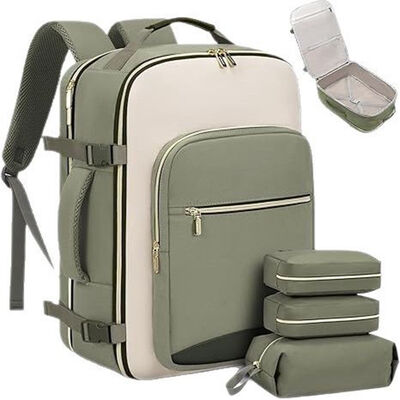 Ultra Capacity Suitcase Style Custom Travel Backpack Laptop Carry On Bag