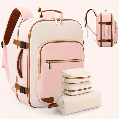 Ultra Capacity Suitcase Style Custom Travel Backpack Laptop Carry On Bag