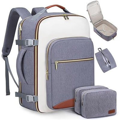 Ultra Capacity Suitcase Style Custom Travel Backpack Laptop Carry On Bag