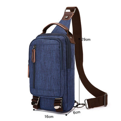 Waterproof Custom Sling Bag Nylon Backpack 4.5L Water Resistant