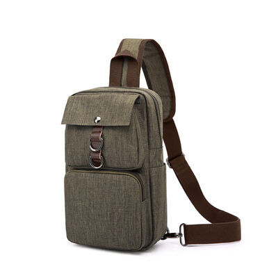Water Resistant Nylon Custom Sling Bag Sling Pack Backpack 4.5L