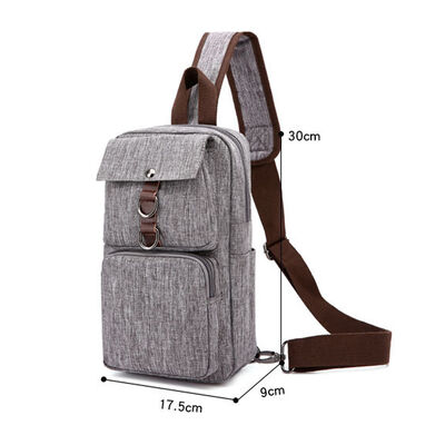 Water Resistant Nylon Custom Sling Bag Sling Pack Backpack 4.5L
