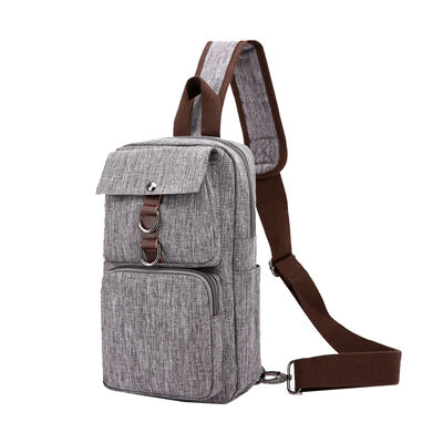 Water Resistant Nylon Custom Sling Bag Sling Pack Backpack 4.5L