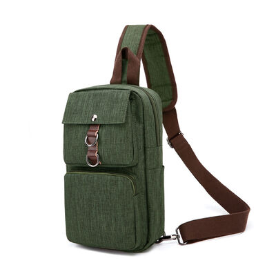 Water Resistant Nylon Custom Sling Bag Sling Pack Backpack 4.5L