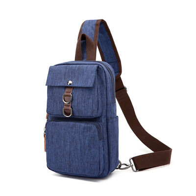 Water Resistant Nylon Custom Sling Bag Sling Pack Backpack 4.5L