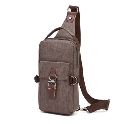 Waterproof Custom Sling Bag Chest Pack Nylon 4.5L Water Resistant