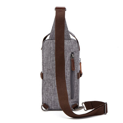 Waterproof Custom Sling Bag Chest Pack Nylon 4.5L Water Resistant