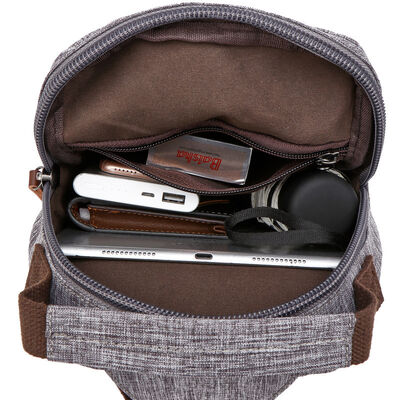 Waterproof Custom Sling Bag Chest Pack Nylon 4.5L Water Resistant