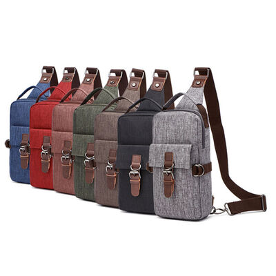 Waterproof Custom Sling Bag Chest Pack Nylon 4.5L Water Resistant