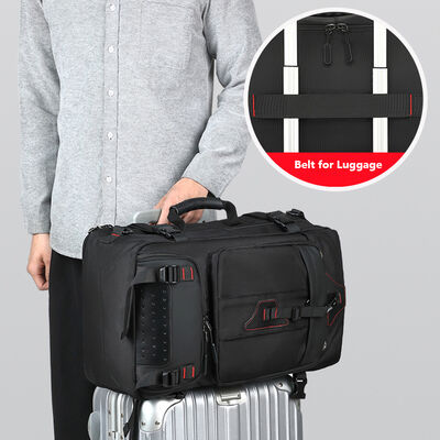 Roll Top Duffel Bag 3 Way Convertible Travel Backpack Water Resistant