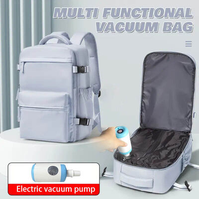 Vacuum Compression Weekender Travel Bag Airline Approved Water Resistant