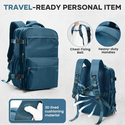 Vacuum Compression Weekender Travel Bag Airline Approved Water Resistant