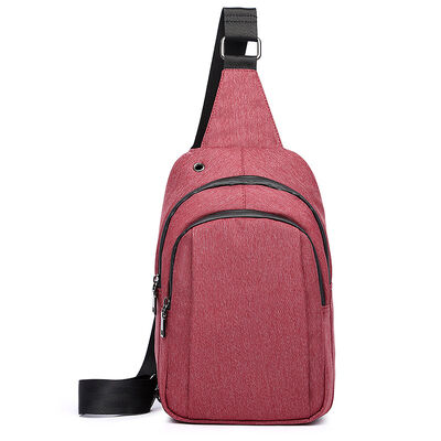 Ergonomic Sling Pack Chest Bag Pack 8L Water Resistant Outdoor