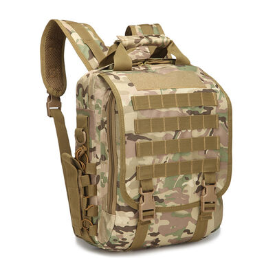 2 Way Tactical Backpack Convertible Messenger Bag MOLLE Pack