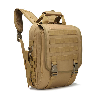 2 Way Tactical Backpack Convertible Messenger Bag MOLLE Pack