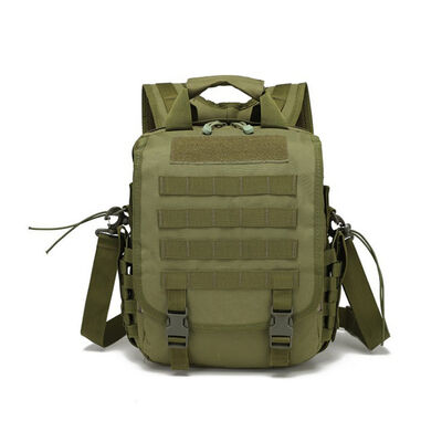 2 Way Tactical Backpack Convertible Messenger Bag MOLLE Pack