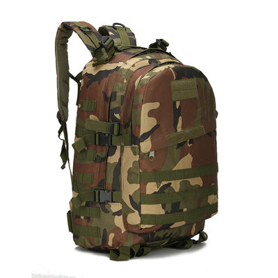 3 Layer Custom Tactical Backpack Large Multi Compartment MOLLE Pack