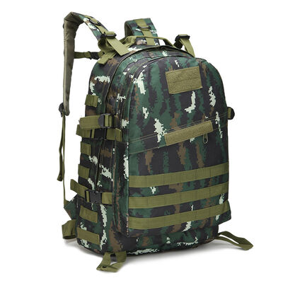 3 Layer Custom Tactical Backpack Large Multi Compartment MOLLE Pack