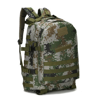 3 Layer Custom Tactical Backpack Large Multi Compartment MOLLE Pack