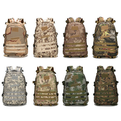 3 Layer Custom Tactical Backpack Large Multi Compartment MOLLE Pack