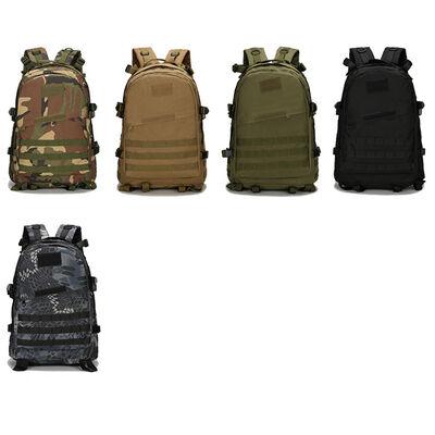 3 Layer Custom Tactical Backpack Large Multi Compartment MOLLE Pack