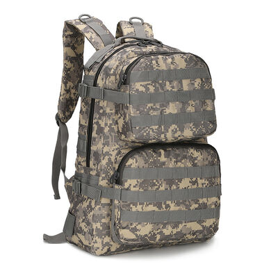 Dual Front Pocket Utility Custom Tactical Backpack Outdoor Rucksack Bag