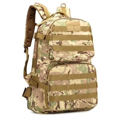 Dual Front Pocket Utility Custom Tactical Backpack Outdoor Rucksack Bag