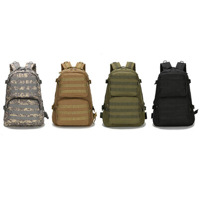 Dual Front Pocket Utility Custom Tactical Backpack Outdoor Rucksack Bag