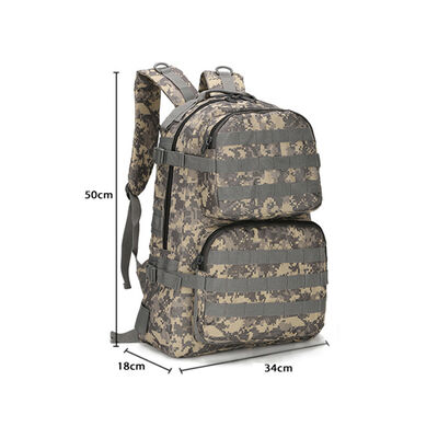 Dual Front Pocket Utility Custom Tactical Backpack Outdoor Rucksack Bag