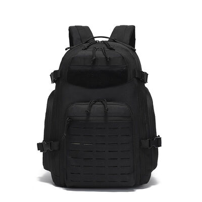 Laser Cut Tactical Backpack Side Zipper Pocket Outdoor Rucksack