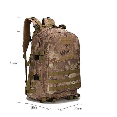 3 Compartment Heavy Duty Custom Tactical Backpack Outdoor Rucksack Bag