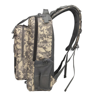 Front 3D Pouch Center Strap Custom Tactical Backpack Outdoor Rucksack