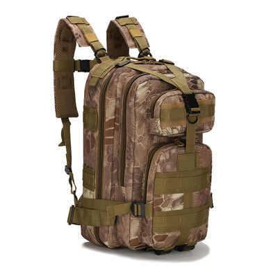 Dual Front 3D Pouch Y Strap Custom Tactical Backpack Outdoor Rucksack