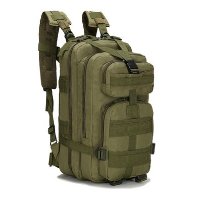 Dual Front 3D Pouch Y Strap Custom Tactical Backpack Outdoor Rucksack
