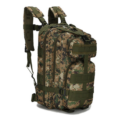 Dual Front 3D Pouch Y Strap Custom Tactical Backpack Outdoor Rucksack