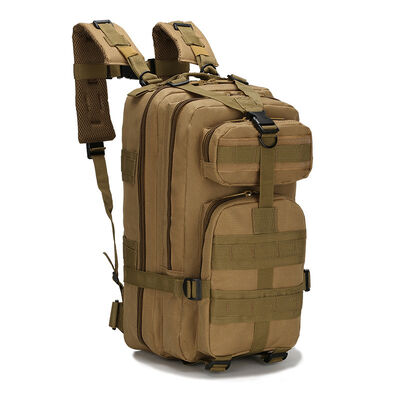 Dual Front 3D Pouch Y Strap Custom Tactical Backpack Outdoor Rucksack