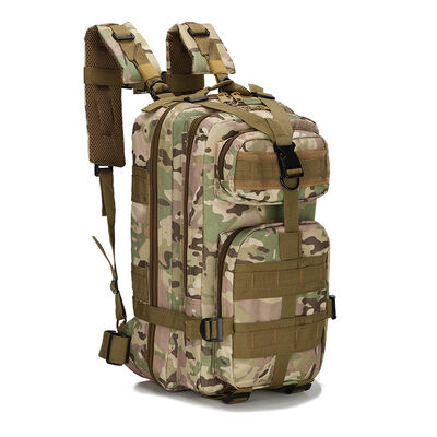 Dual Front 3D Pouch Y Strap Custom Tactical Backpack Outdoor Rucksack
