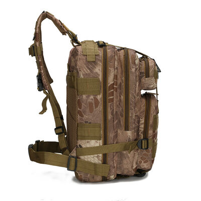 Dual Front 3D Pouch Y Strap Custom Tactical Backpack Outdoor Rucksack