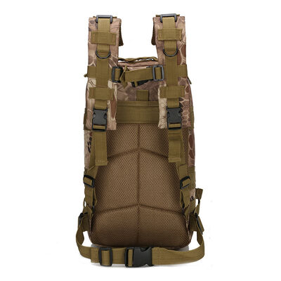 Dual Front 3D Pouch Y Strap Custom Tactical Backpack Outdoor Rucksack