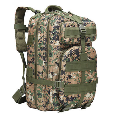 Large Custom Tactical Backpack Dual Main Compartment 3D Pouch Gear Bag